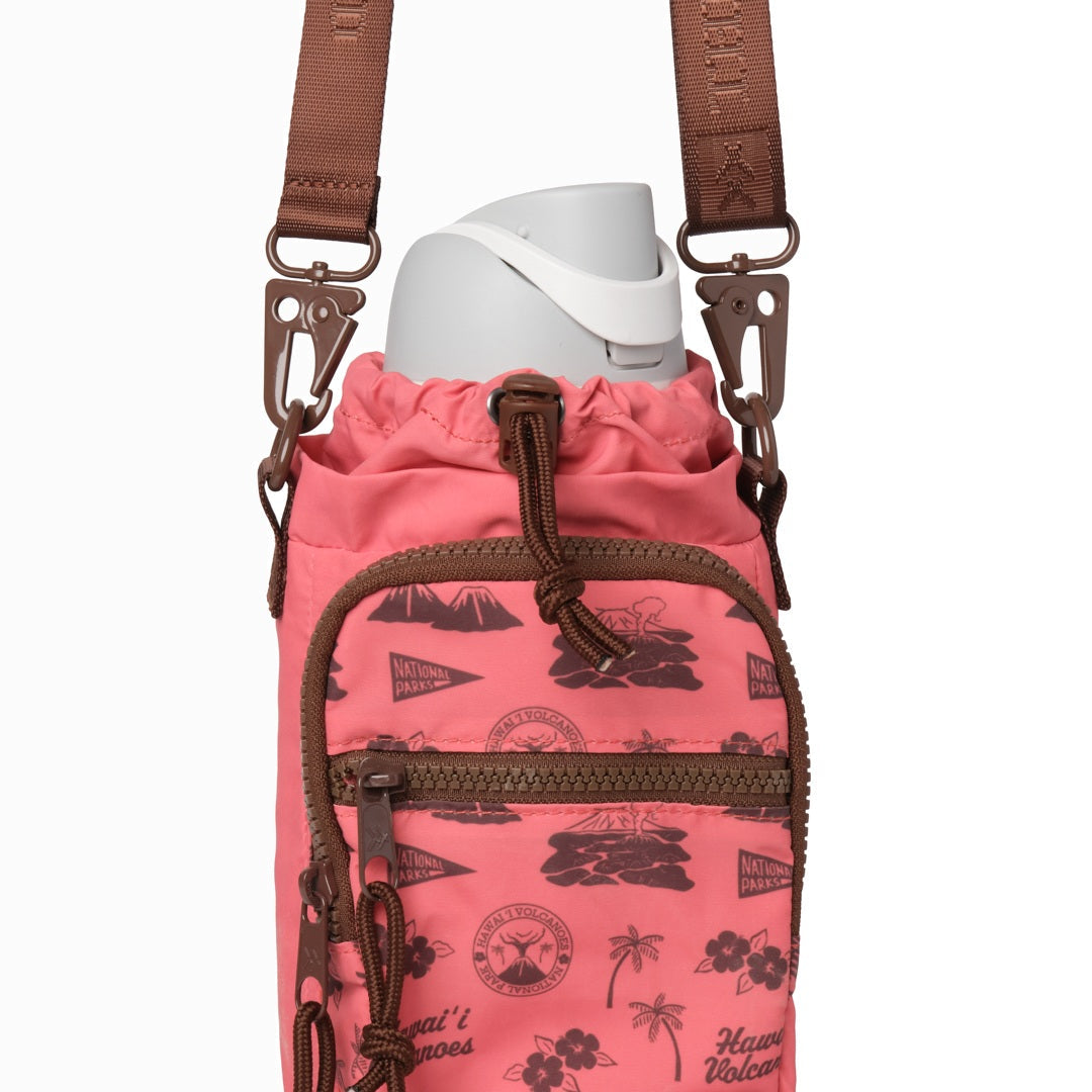 Hawaii Volcanoes - Water Bottle Sling Bag