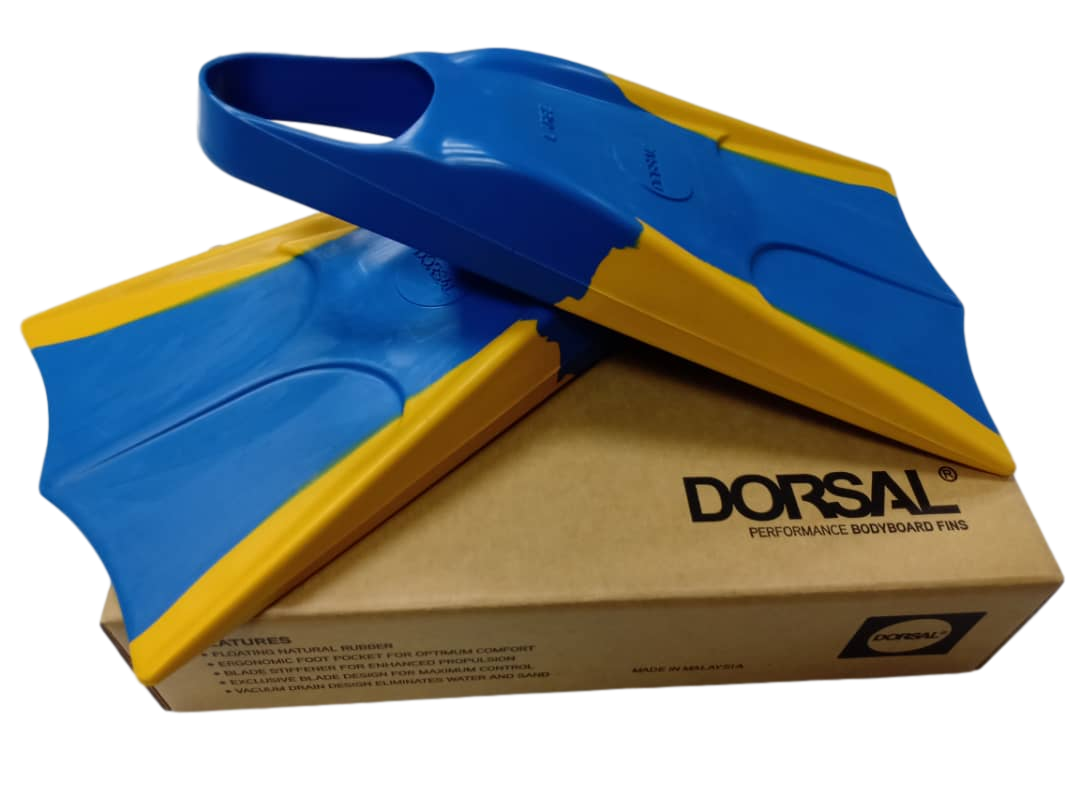DORSAL Bodyboard Bodysurfing Floating Swimfins (Flippers)