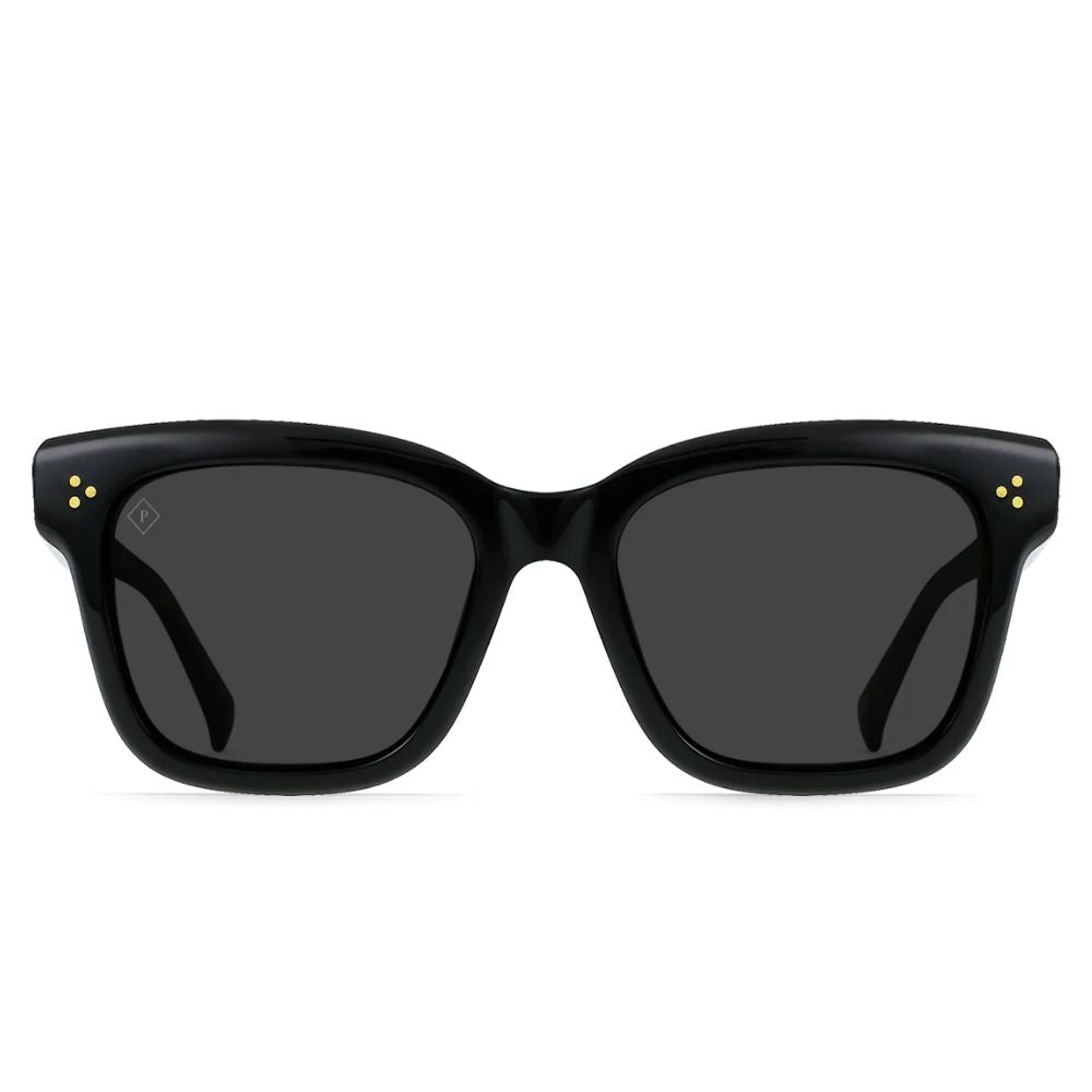 Raen Breya Polarized Sunglasses - Recycled Black / Smoke Polarized