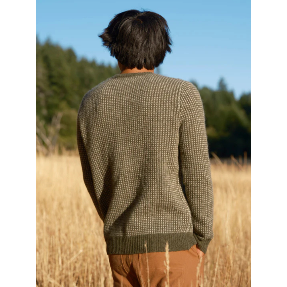 Mollusk - Men's Beacon Sweater - Dark Moss