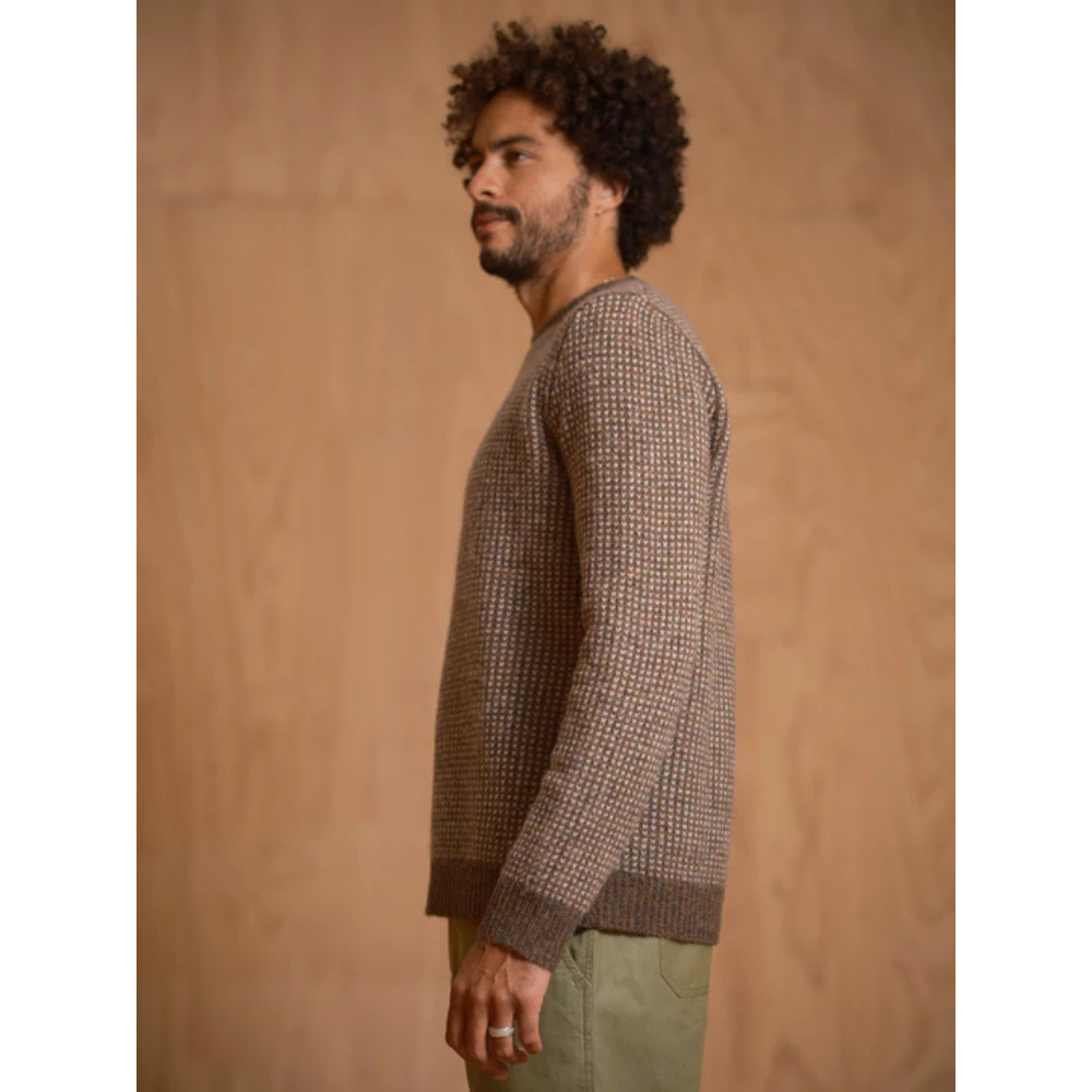 Mollusk - Men's Beacon Sweater - Walnut