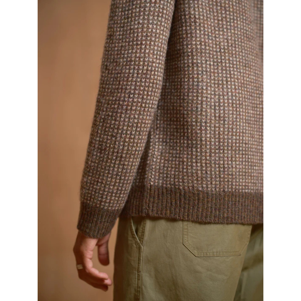 Mollusk - Men's Beacon Sweater - Walnut