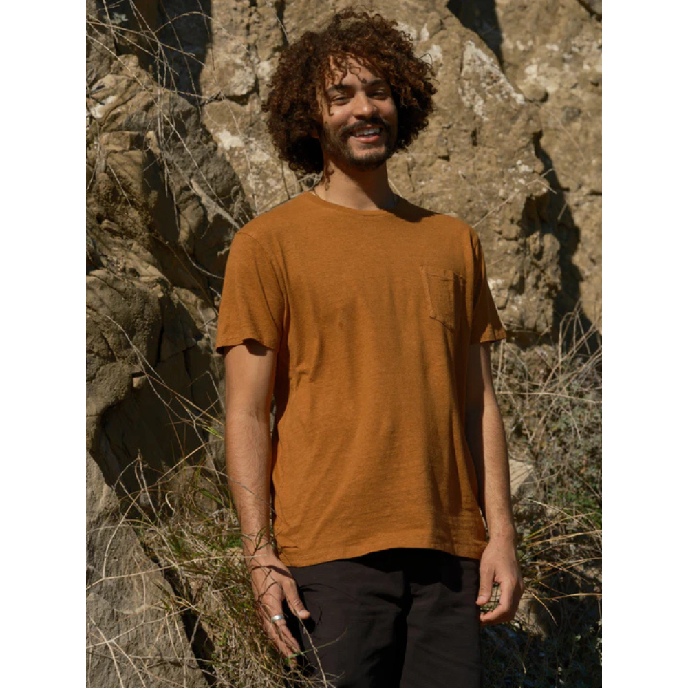 Mollusk - Hemp Pocket Tee - Almond