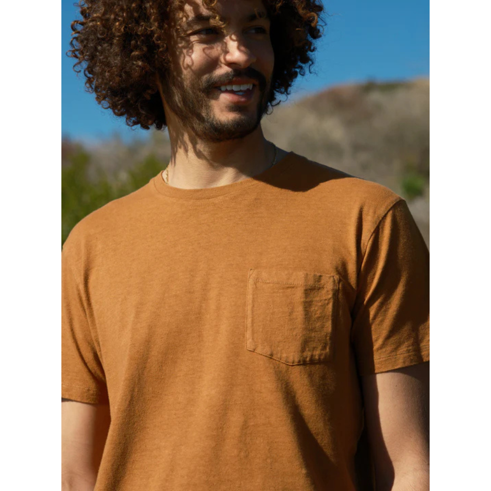 Mollusk - Hemp Pocket Tee - Almond