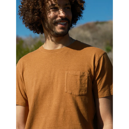 Mollusk - Hemp Pocket Tee - Almond