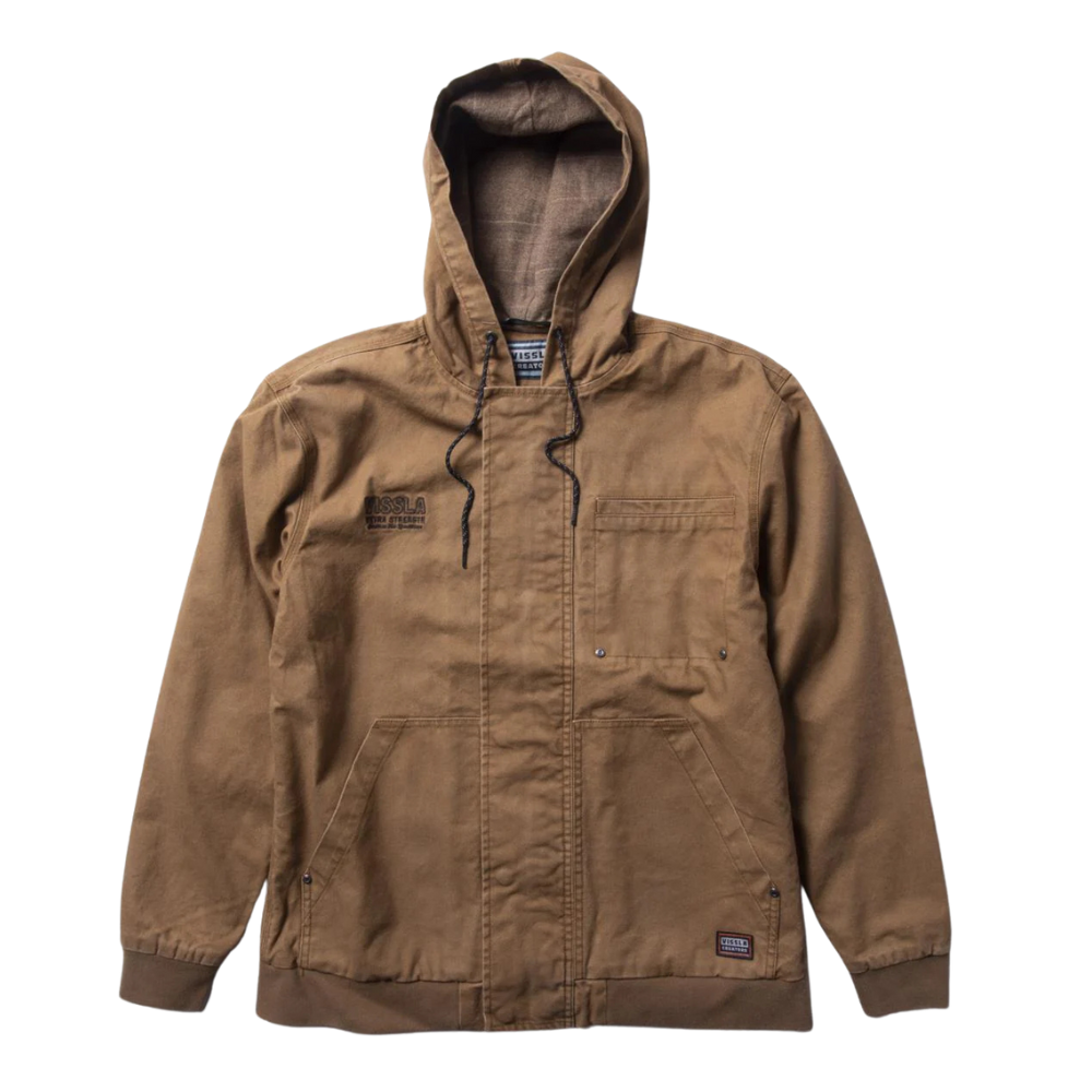 Vissla Creators Grit Jacket - Brown