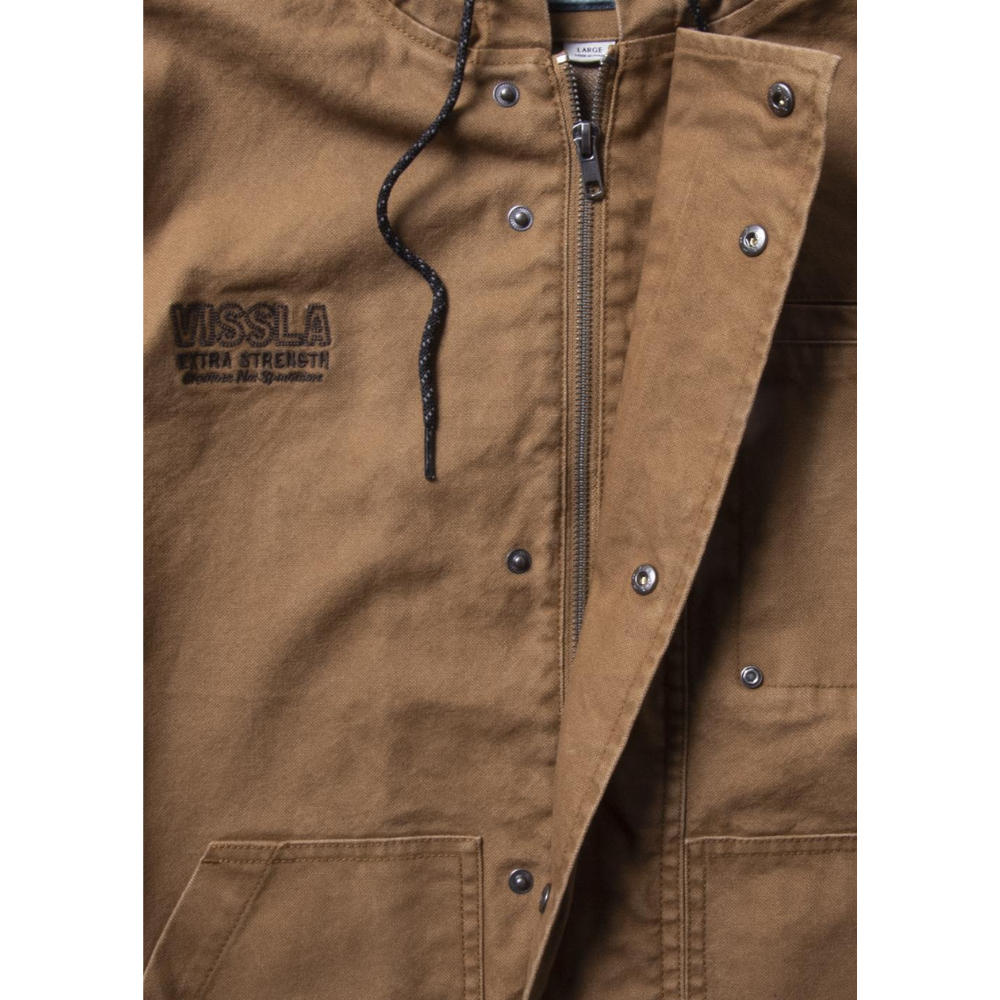 Vissla Creators Grit Jacket - Brown