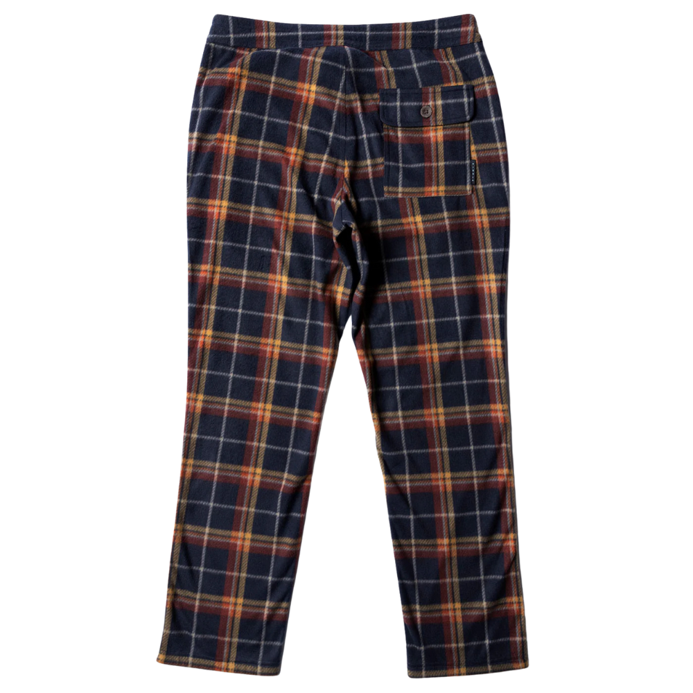 Vissla Eco-Zy Sofa Surfer Pant - Black Plaid