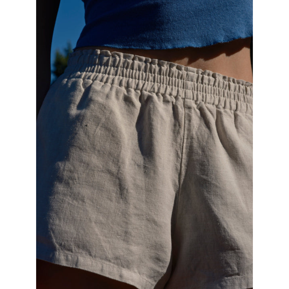 Mollusk Drift Shorts - Natural Linen