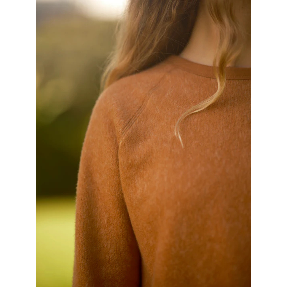 Mollusk - Softest Crew Sweater - Orange Earth