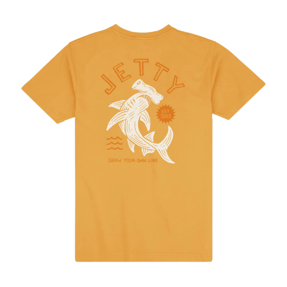 Jetty: Hammered Tee - Mustard