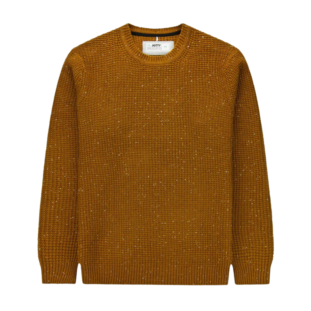 Jetty - Paragon Oystex Sweater - Camel Brown