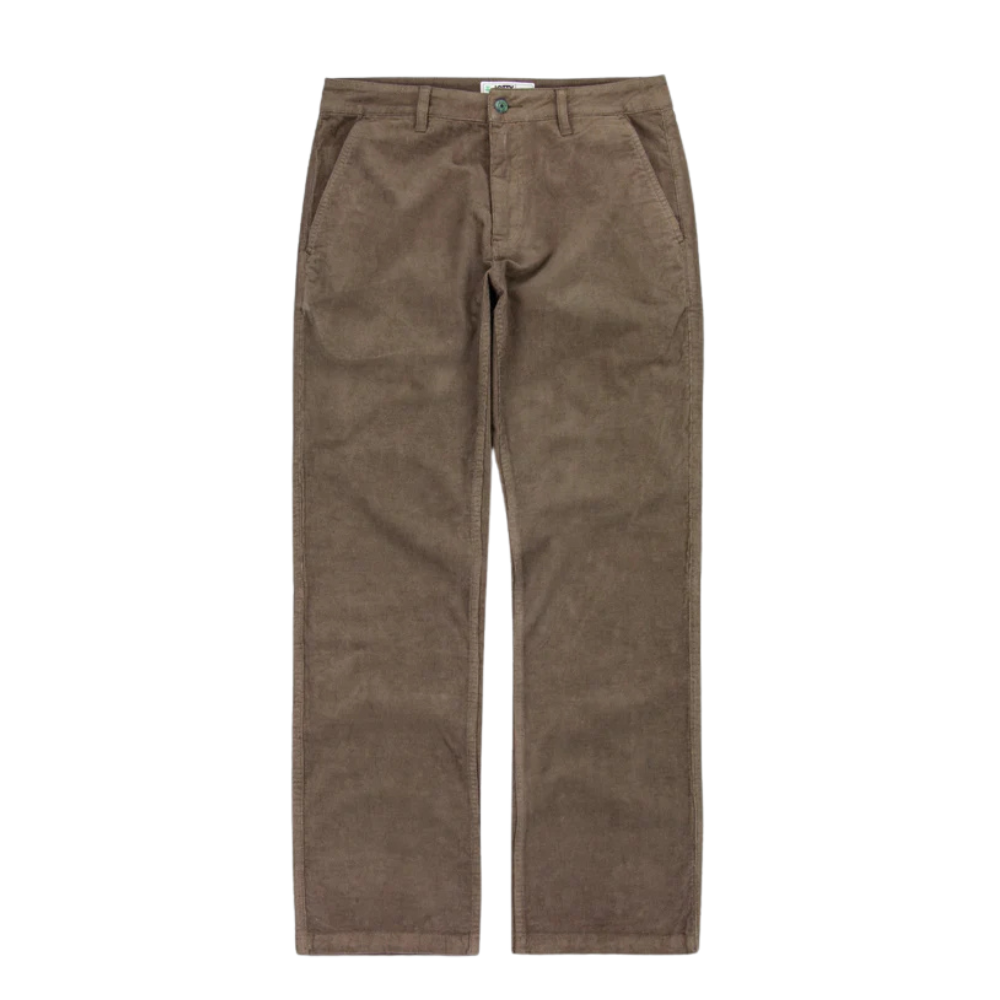 Jetty: Depth Cord Pant - Brown