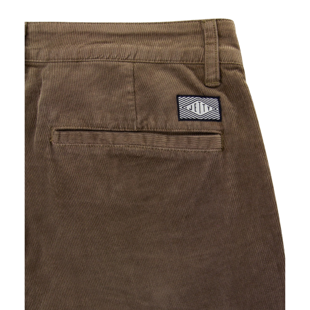 Jetty: Depth Cord Pant - Brown