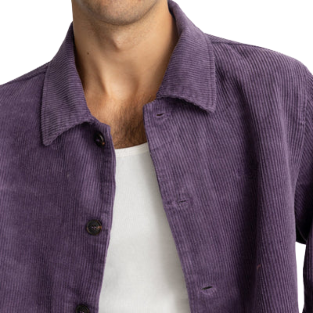 Rhythm - Cord Langley Jacket - Plum