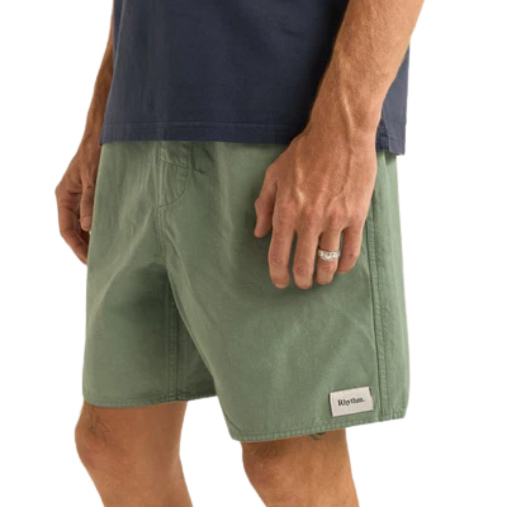 Rhythm - Box Jam Shorts - Moss