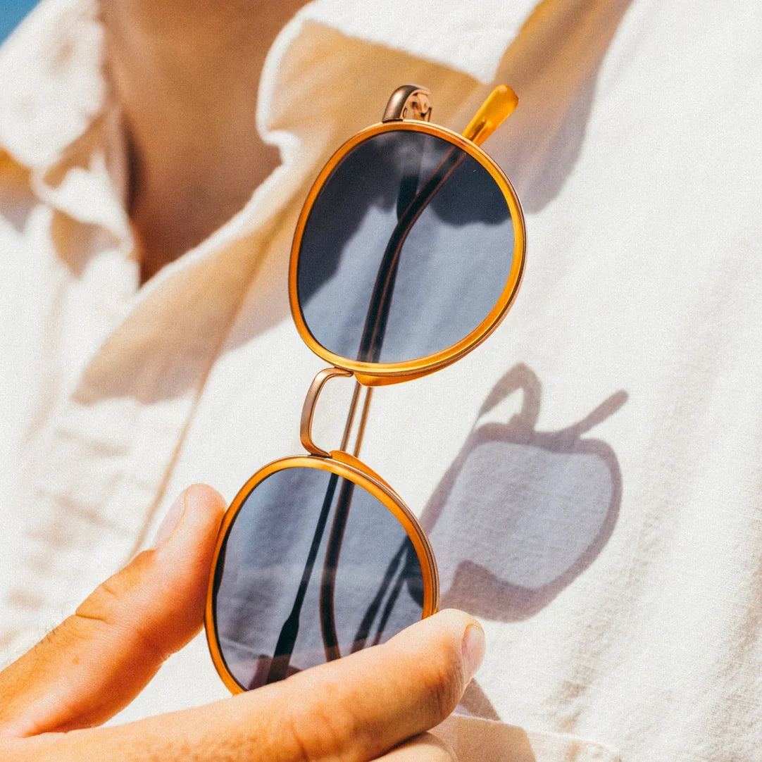 Baia Tangerine Midnight Polarized Sunglasses