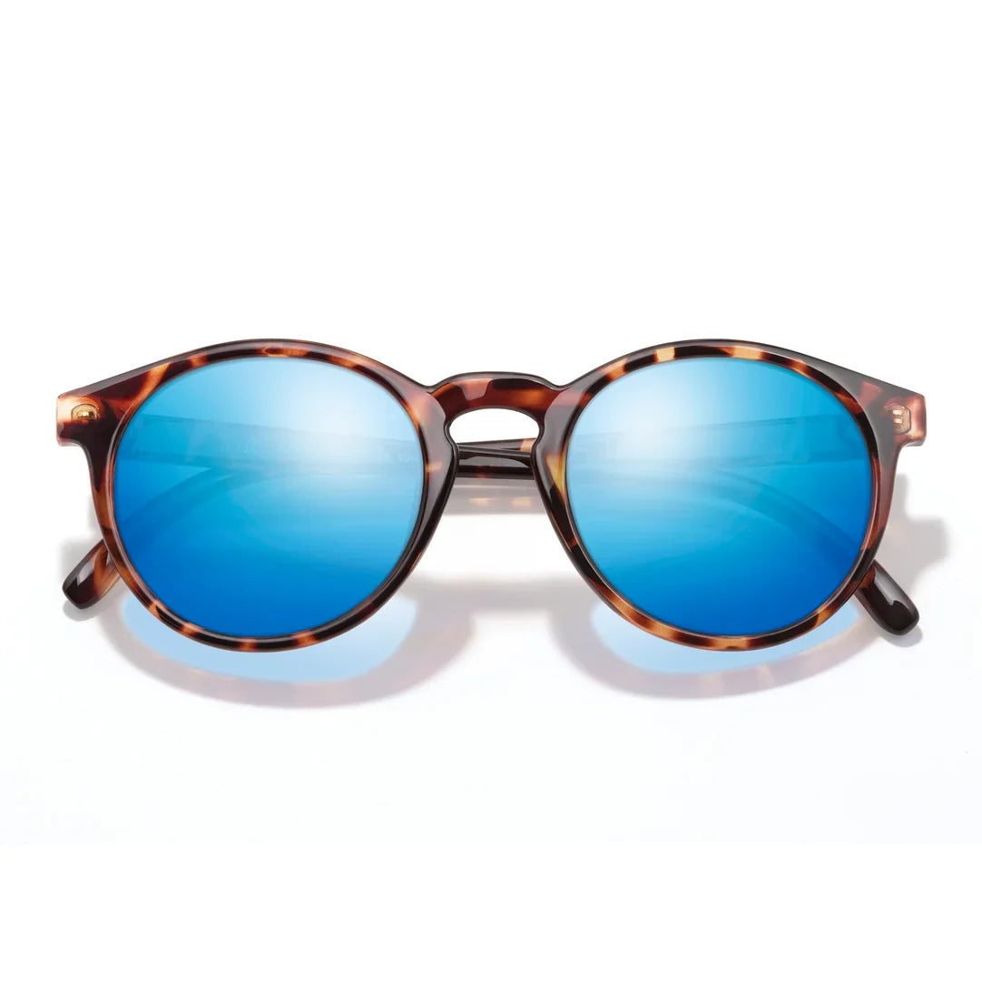 Dipsea Tortoise Aqua Polarized Sunglasses
