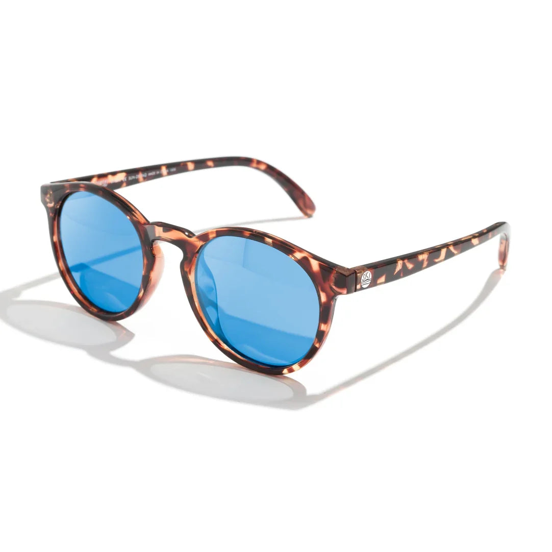 Dipsea Tortoise Aqua Polarized Sunglasses