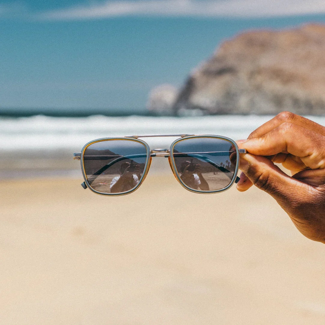 Estero Storm Honey Silver Polarized Sunglasses