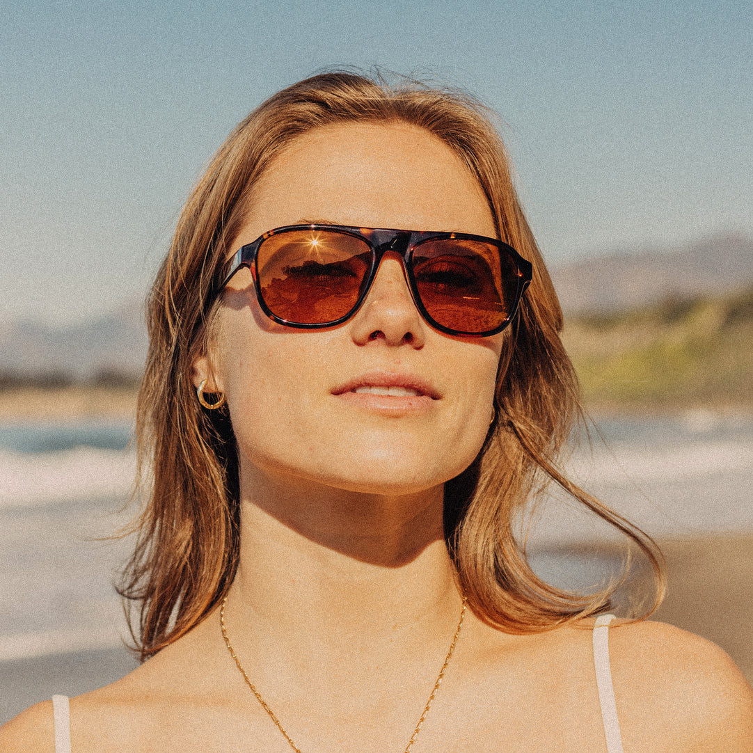 Shoreline Tortoise Bronze Polarized Sunglasses