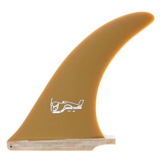 True Ames Greenough 4A - Single Fin - 9.75" - Rotten Avocado