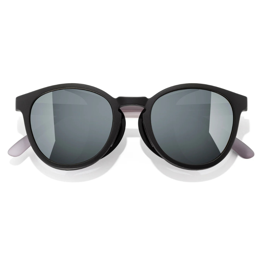 Sunski Tera Polarized Sunglasses - Black Silver