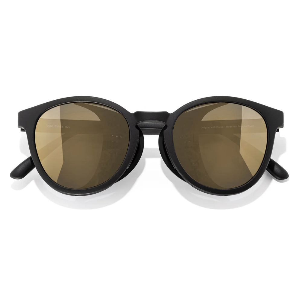 Sunski Tera Polarized Sunglasses - Black Gold
