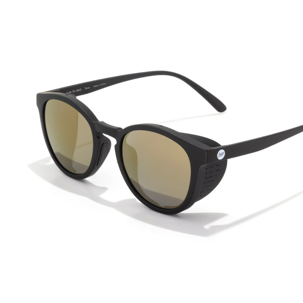 Sunski Tera Polarized Sunglasses - Black Gold