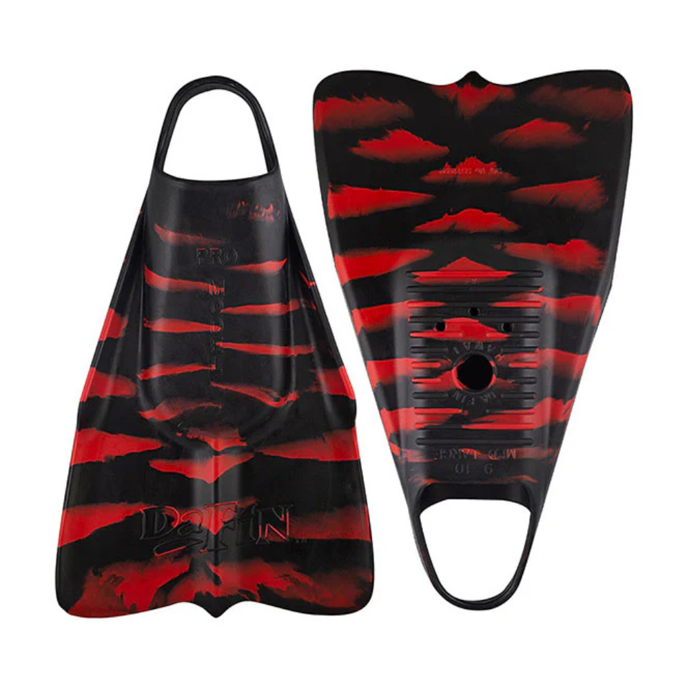 DaFiN - Zak Noyle NSLA Swim Fins - Black/Red