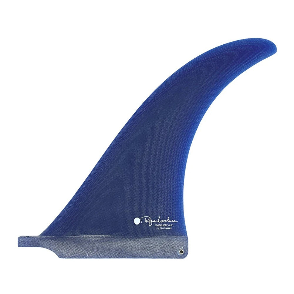True Ames: Lovelace Thicklizzy -Single Fin - 7.5" - Royal Blue
