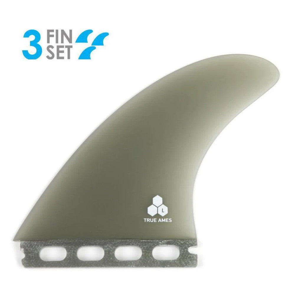 True Ames: Channel Islands Thruster Medium - Smoke - Futures