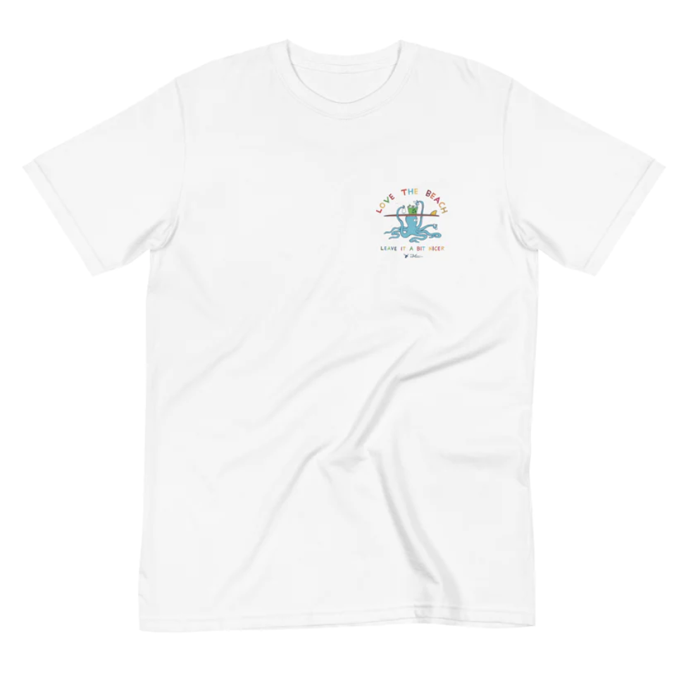 Love The Beach Organic T-Shirt