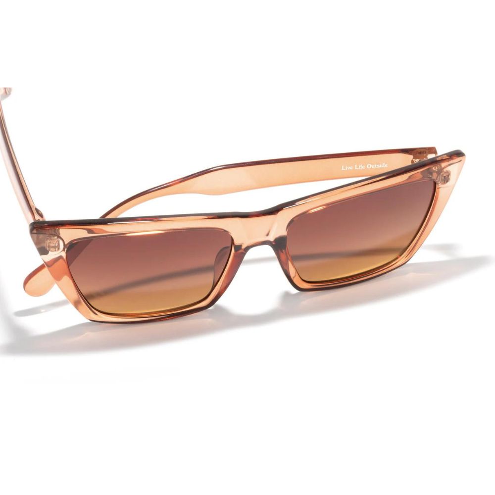 Sunski Fiorella Polarized Sunglasses - Copper Terra Fade