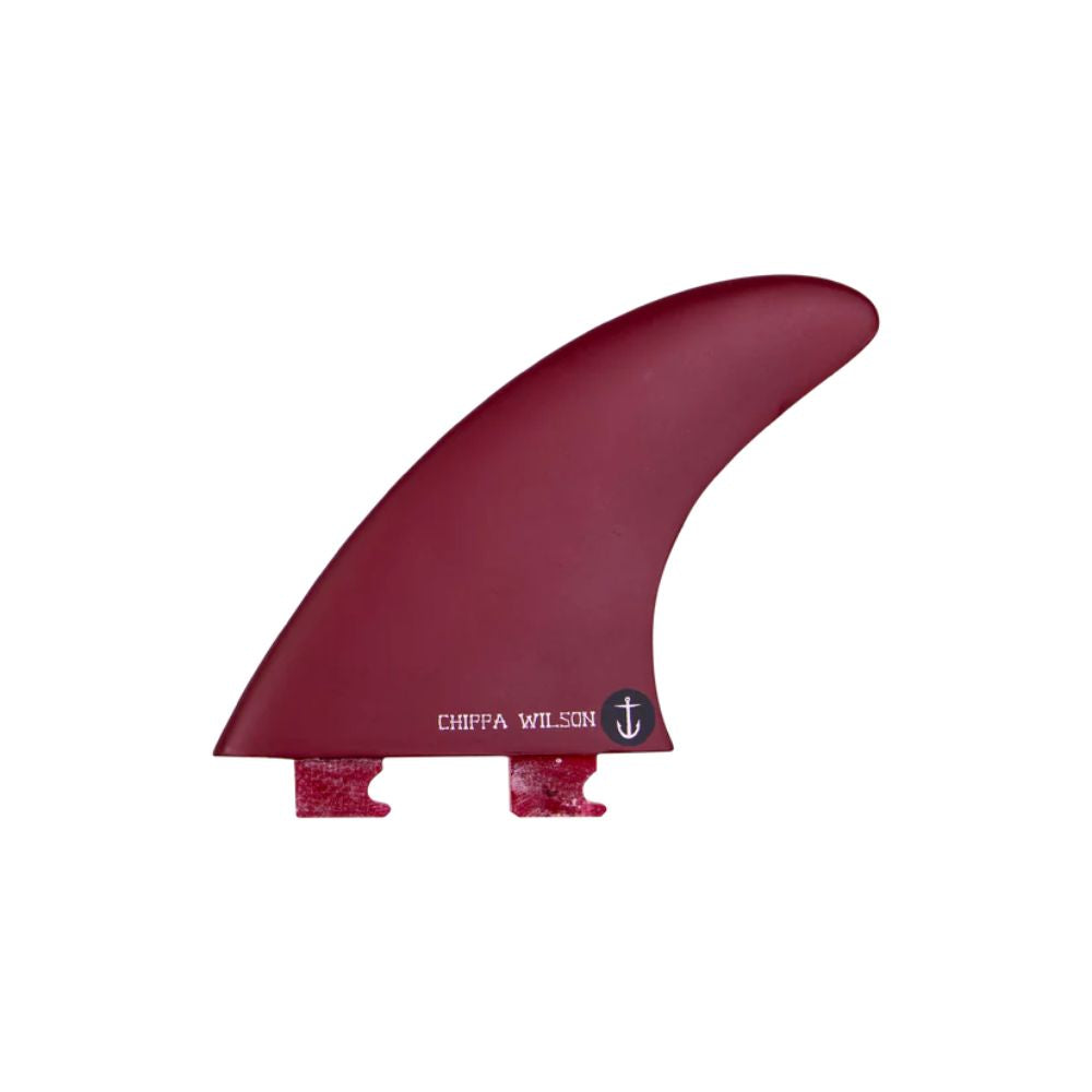 Captain Fin - Chippa Wilson Bones Large Thruster - Burgundy (Twin Tab)