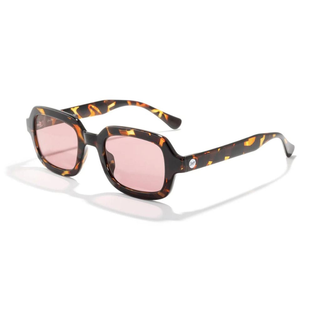 Sunski Lago Polarized Sunglasses - Tortoise Rose