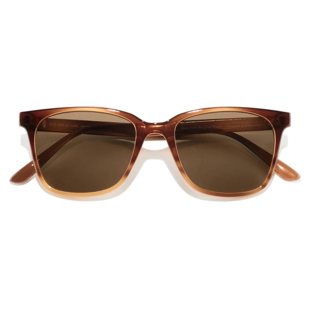 Sunski Ventana Polarized Sunglasses - Caramel Amber