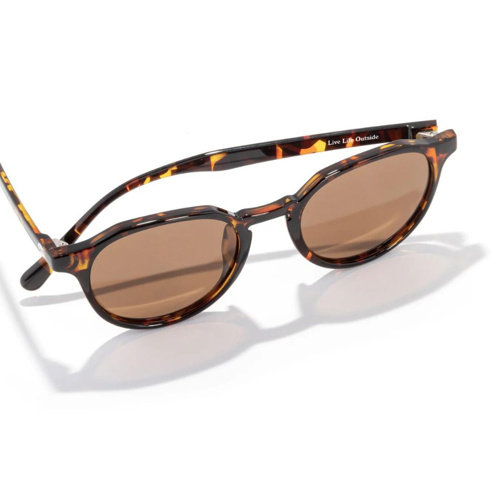 Sunski Vallarta Polarized Sunglasses - Tortoise Amber