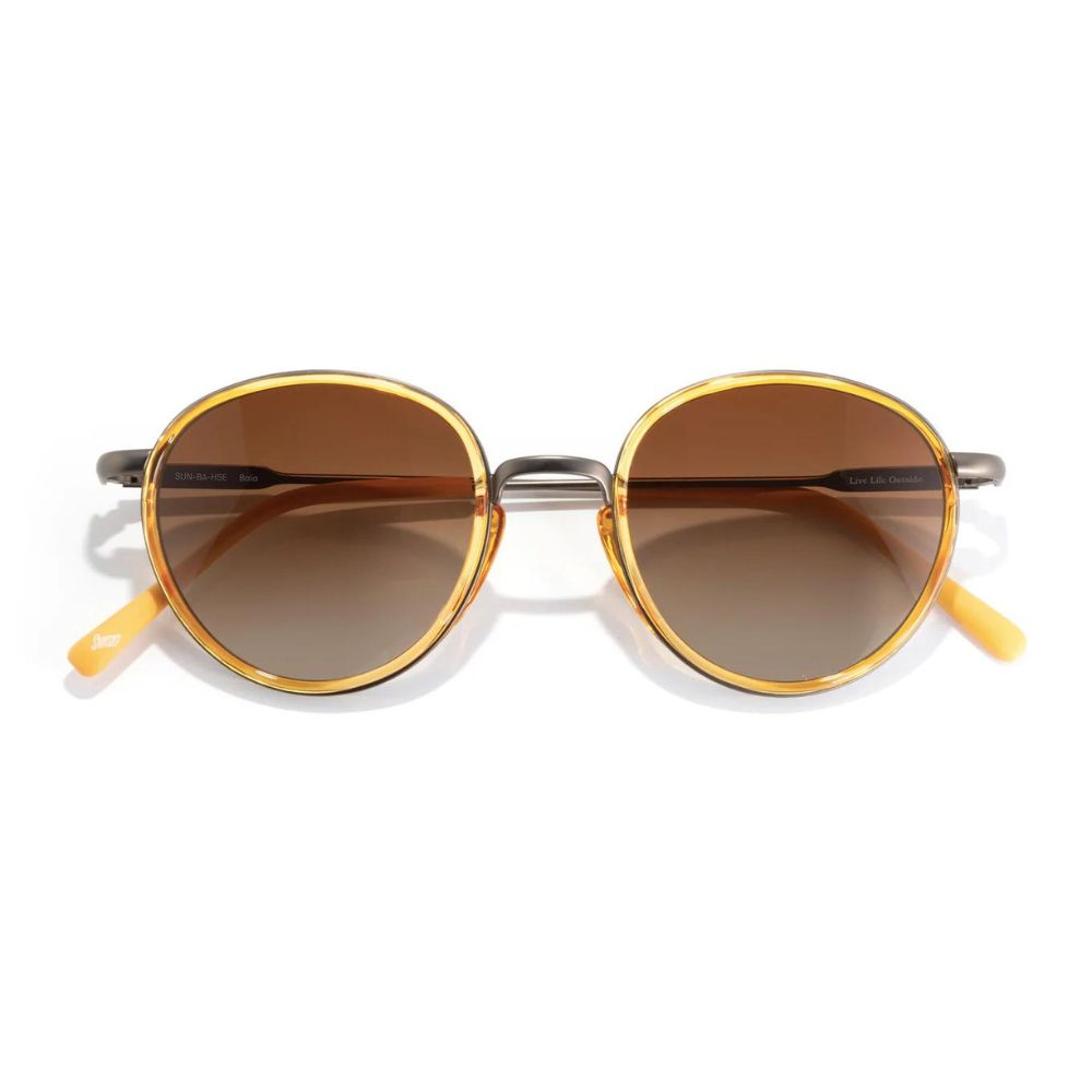 Sunski Baja Polarized Sunglasses - Honey Sepia