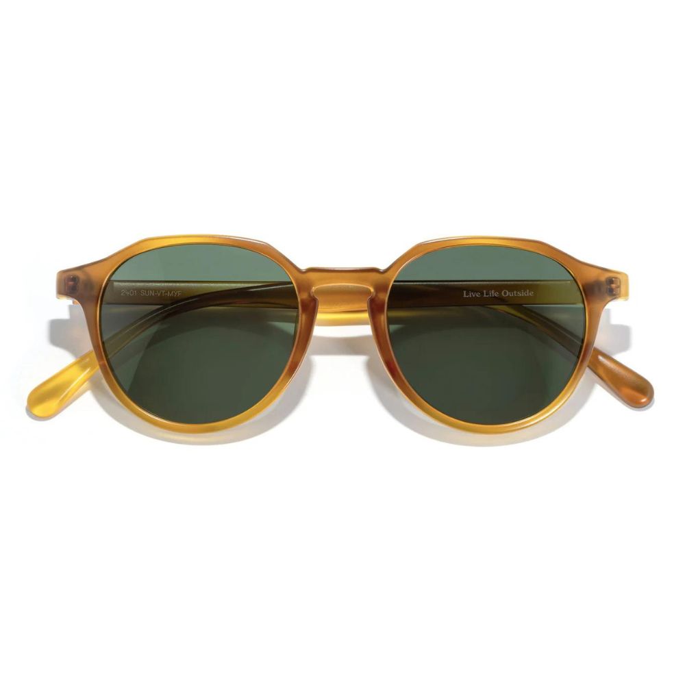 Sunski Vallarta Polarized Sunglasses - Mellow Yellow Forest