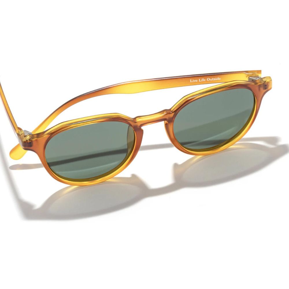 Sunski Vallarta Polarized Sunglasses - Mellow Yellow Forest