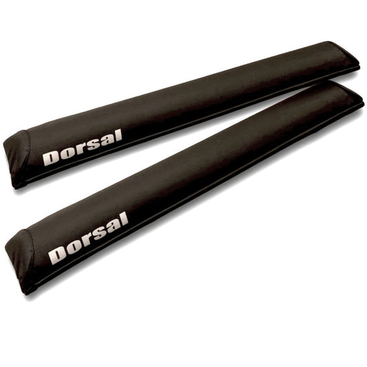 DORSAL Aero Roof Rack Pads - SunGuard (No Fade) for Wide Crossbars Thule Yakima Style - Set of 2 for Surfboards Kayaks SUP Snowboards Paddleboard