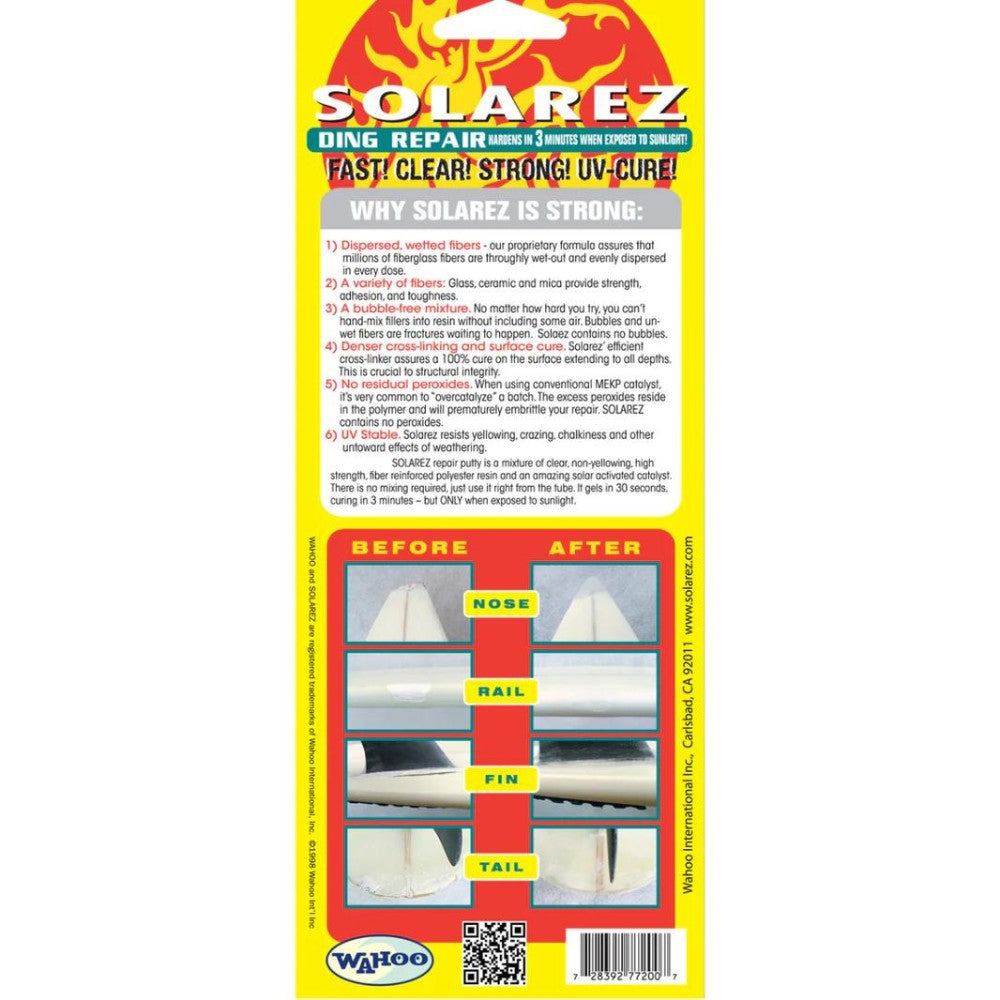 Solarez: Polyester UV-cure Ding Repair - 1.0 Oz.