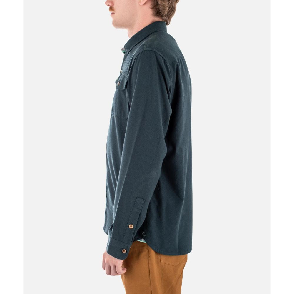 Essex Oyster Twill Shirt - Tidal Blue