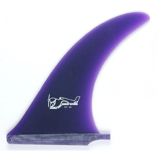 True Ames: Greenough 4A - Single Fin - 7" - Purple