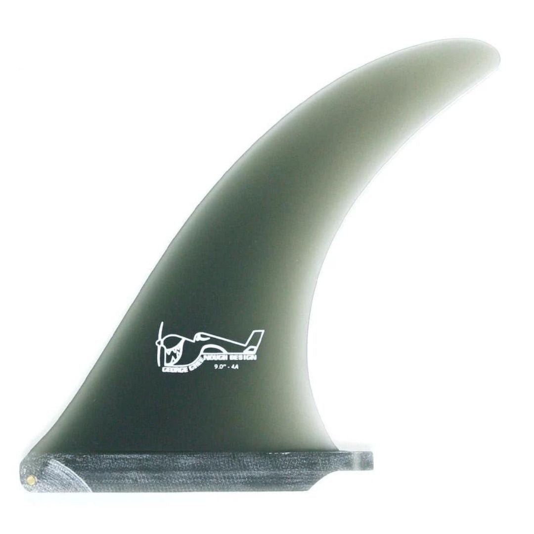 True Ames: Greenough 4A - Single Fin - 9.75" - Smoke