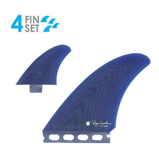 True Ames: Lovelace Twinzer - Quad Fin - Blue - Futures