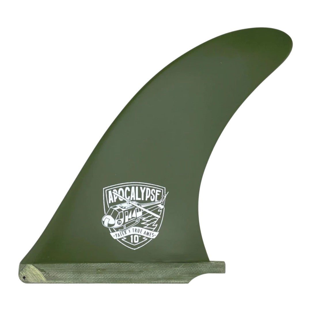 True Ames: Yater Apocalypse - Army Green - Single Fin 10"