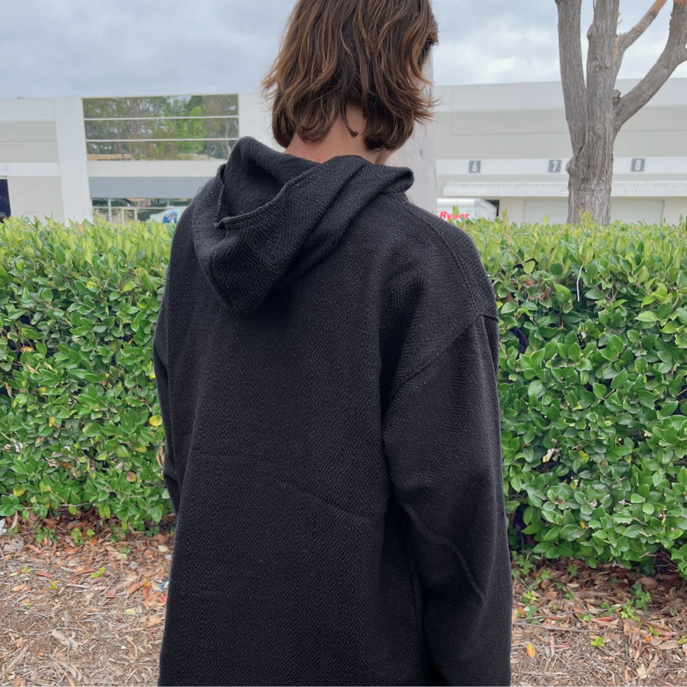 Authentic Baja Hoodie - Solid Black