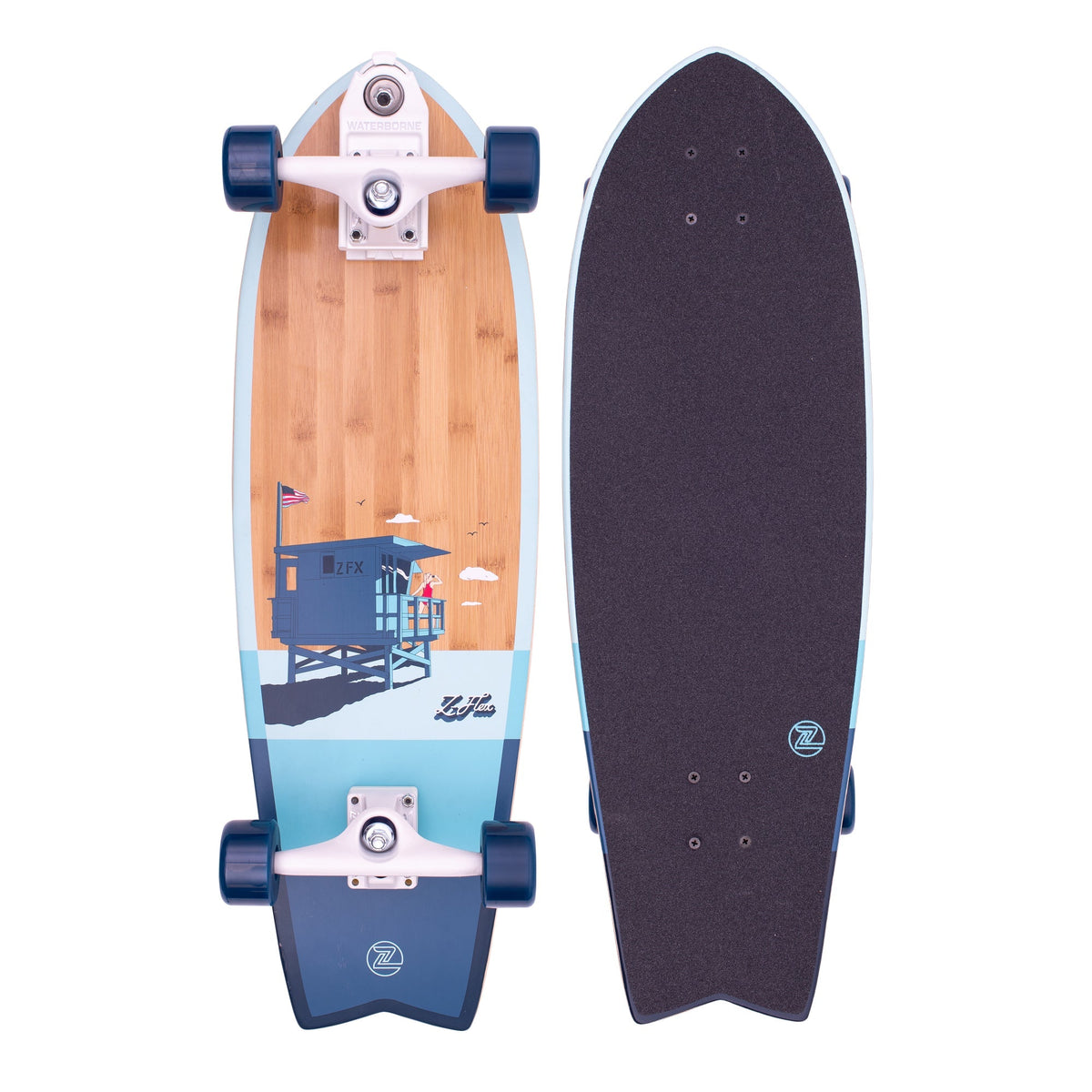 Bamboo Surfskate Fish